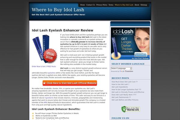 Site using Exitsplash plugin