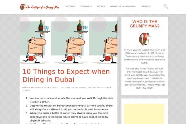 wheretoeatindubai.com site used Blogoma