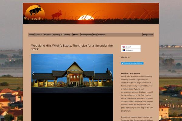 Twenty Twelve theme site design template sample