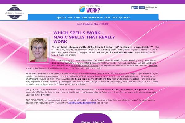 whichspellswork.com site used Responsive2