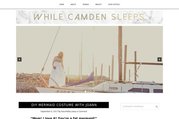 whilecamdensleeps.com site used Uptown-theme