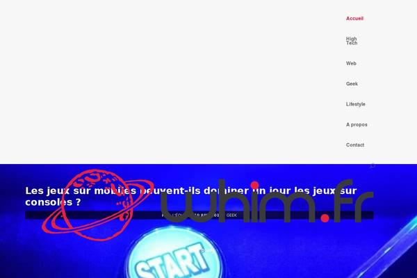 Hades theme site design template sample