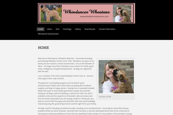 Portfolio Press theme site design template sample
