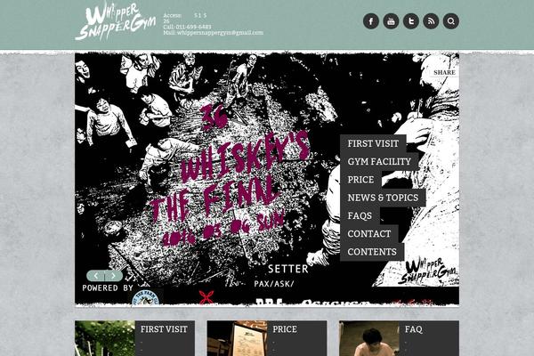 Barcelona theme site design template sample