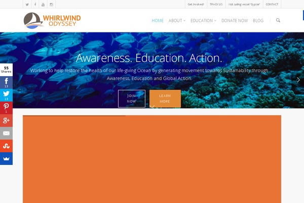 Site using Emma for WordPress plugin