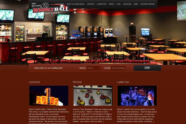 Site using Tweet Blender plugin