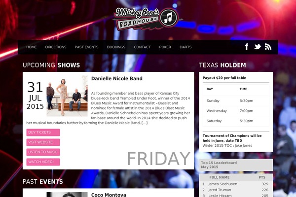 whiskeybonesroadhouse.com site used Soundwave2