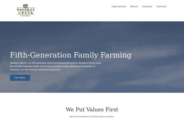 whiskeycreekinc.com site used Cs-astra-child