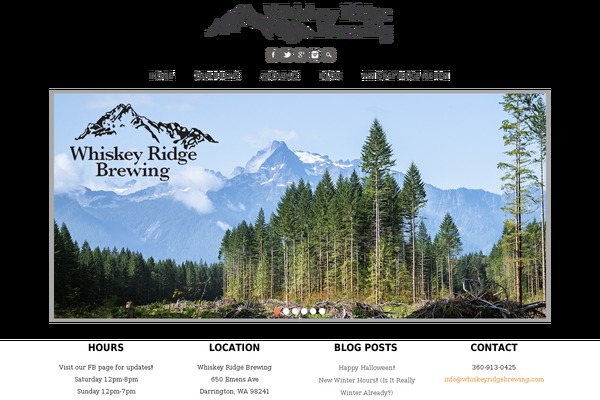 Restaurateur theme site design template sample