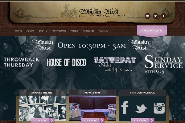 Bistro theme site design template sample