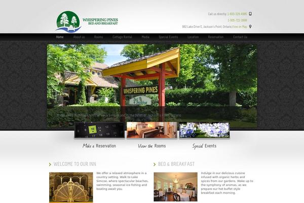 whisperinginn.com site used Grip