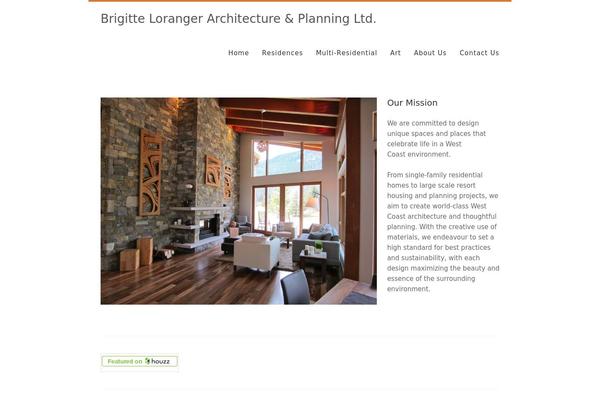 Custom theme site design template sample