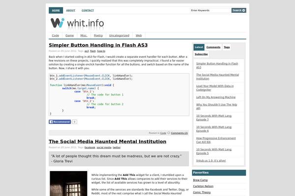 Gazette theme site design template sample