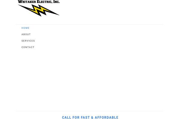 Impreza Child theme site design template sample