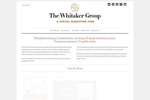 Elemin theme site design template sample