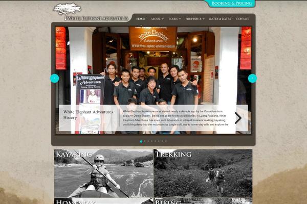 Organic_business theme site design template sample