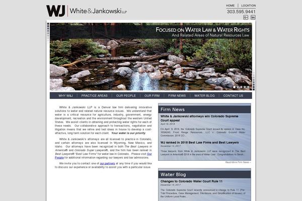 white-jankowski.com site used Wj-theme