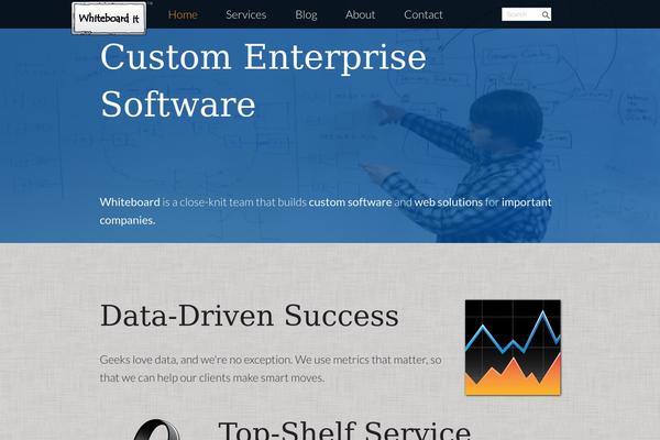 Reverie theme site design template sample