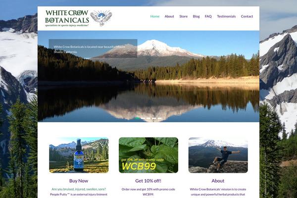 Spacious theme site design template sample