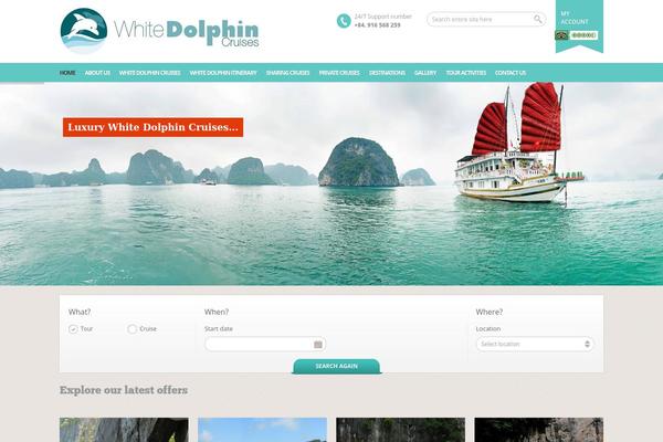 BookYourTravel theme site design template sample