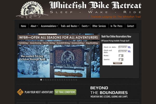 whitefishbikeretreat.com site used Carbonics