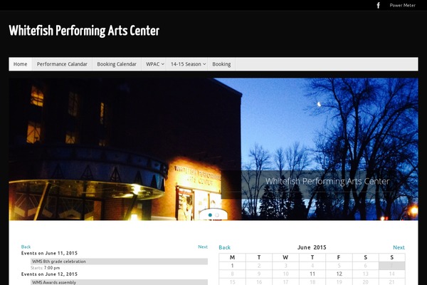 Site using Google Calendar Agenda plugin