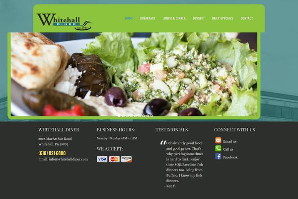 Winfield theme site design template sample