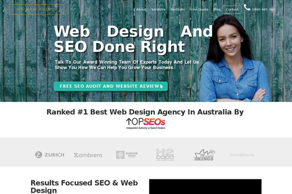 Pitchwp theme site design template sample