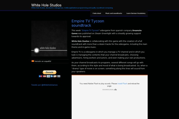 ChaosTheory theme site design template sample