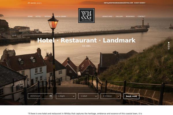 whitehorseandgriffin.com site used Wp_santorini5-v1.5.1