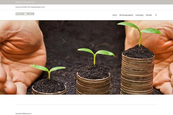 Dante theme site design template sample