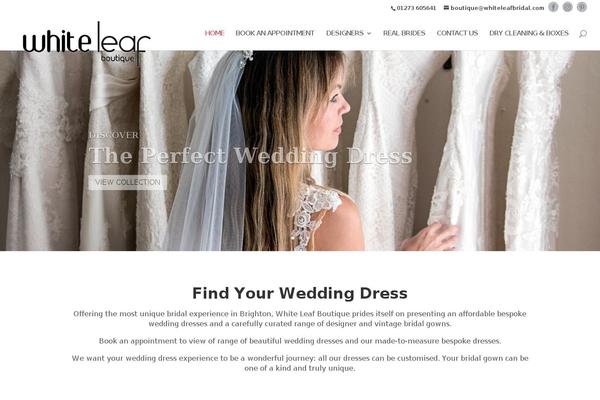 Moments theme site design template sample