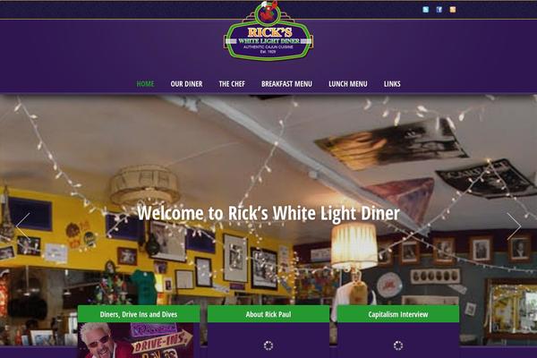 whitelightdiner.com site used Linguini