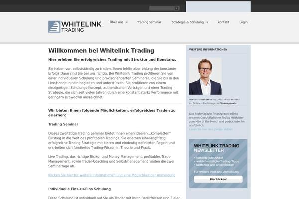 Clearly Modern theme site design template sample
