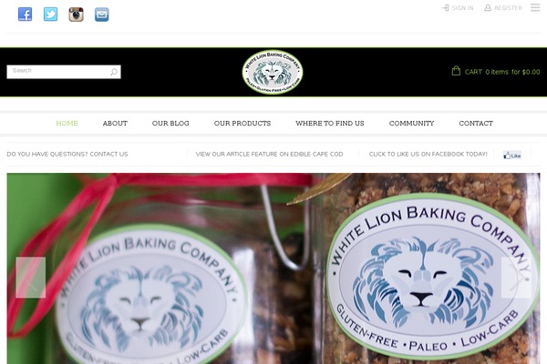 Legenda theme site design template sample