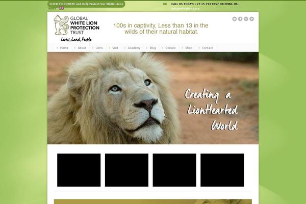 Goodwish theme site design template sample