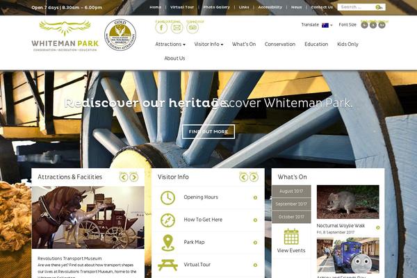 Site using Pwd-footer plugin