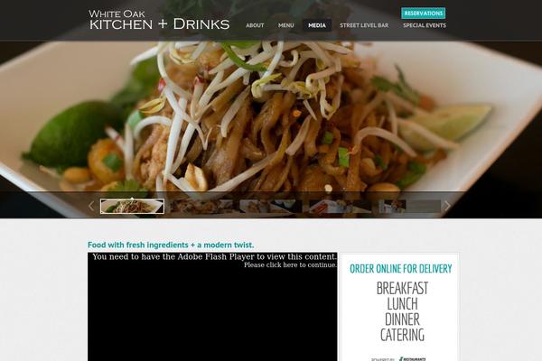 Momento theme site design template sample