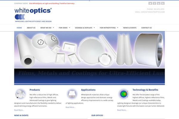 Er Leaf theme site design template sample