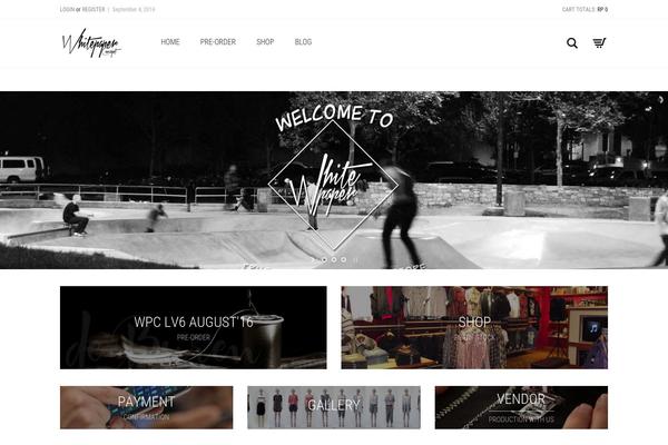 Aurum theme site design template sample