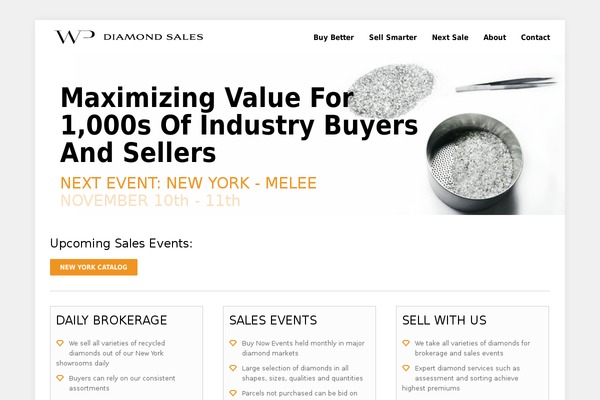 Minimal theme site design template sample