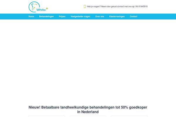 Dental-clinic theme site design template sample