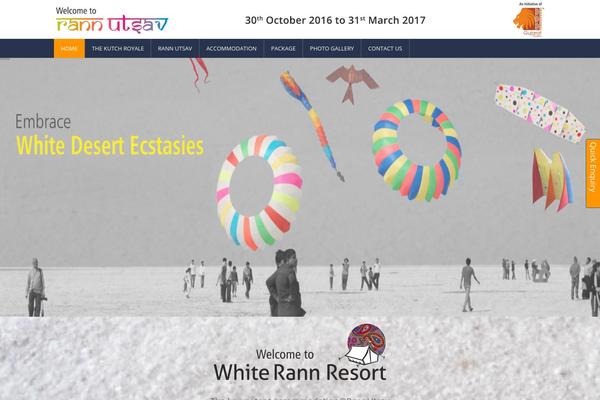 whiterannresort.com site used BookYourTravel