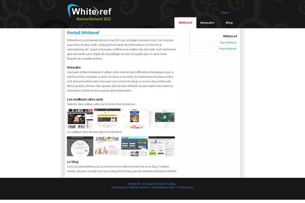 Sleek theme site design template sample