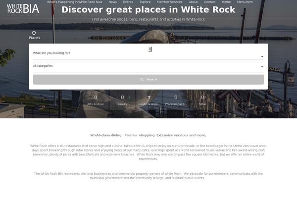 My-listing theme site design template sample
