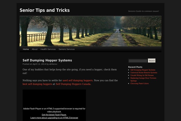 Extendable theme site design template sample