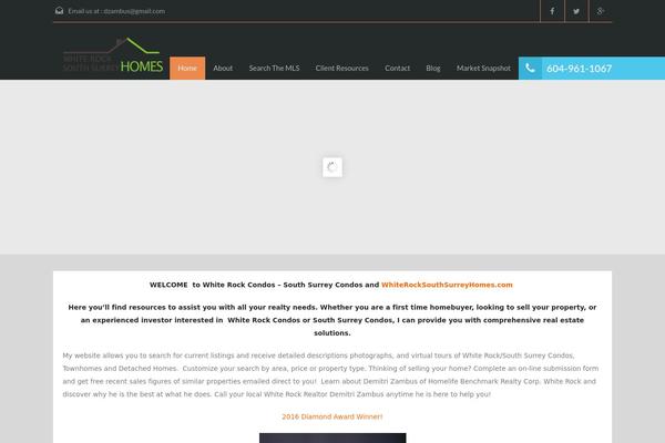 Site using Twiget Twitter Widget plugin