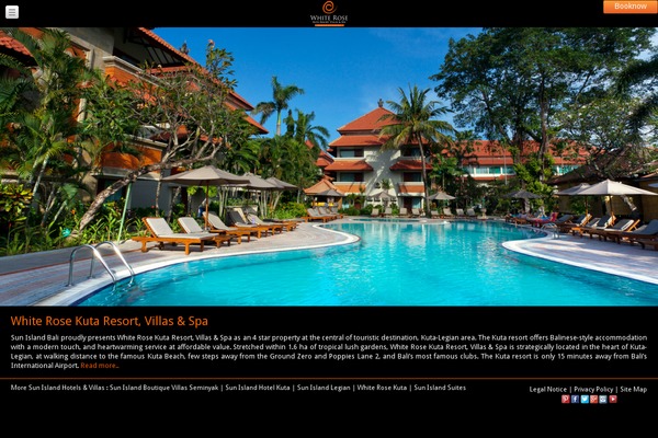 whiterosebali.com site used Sun