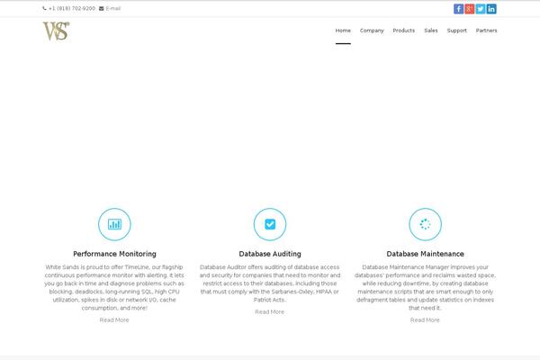 whitesands.com site used Groove