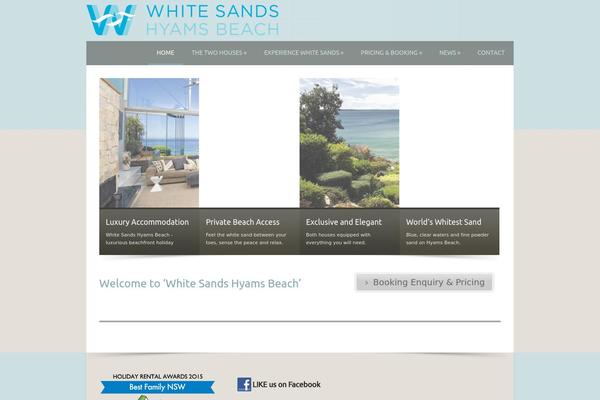 Cold theme site design template sample